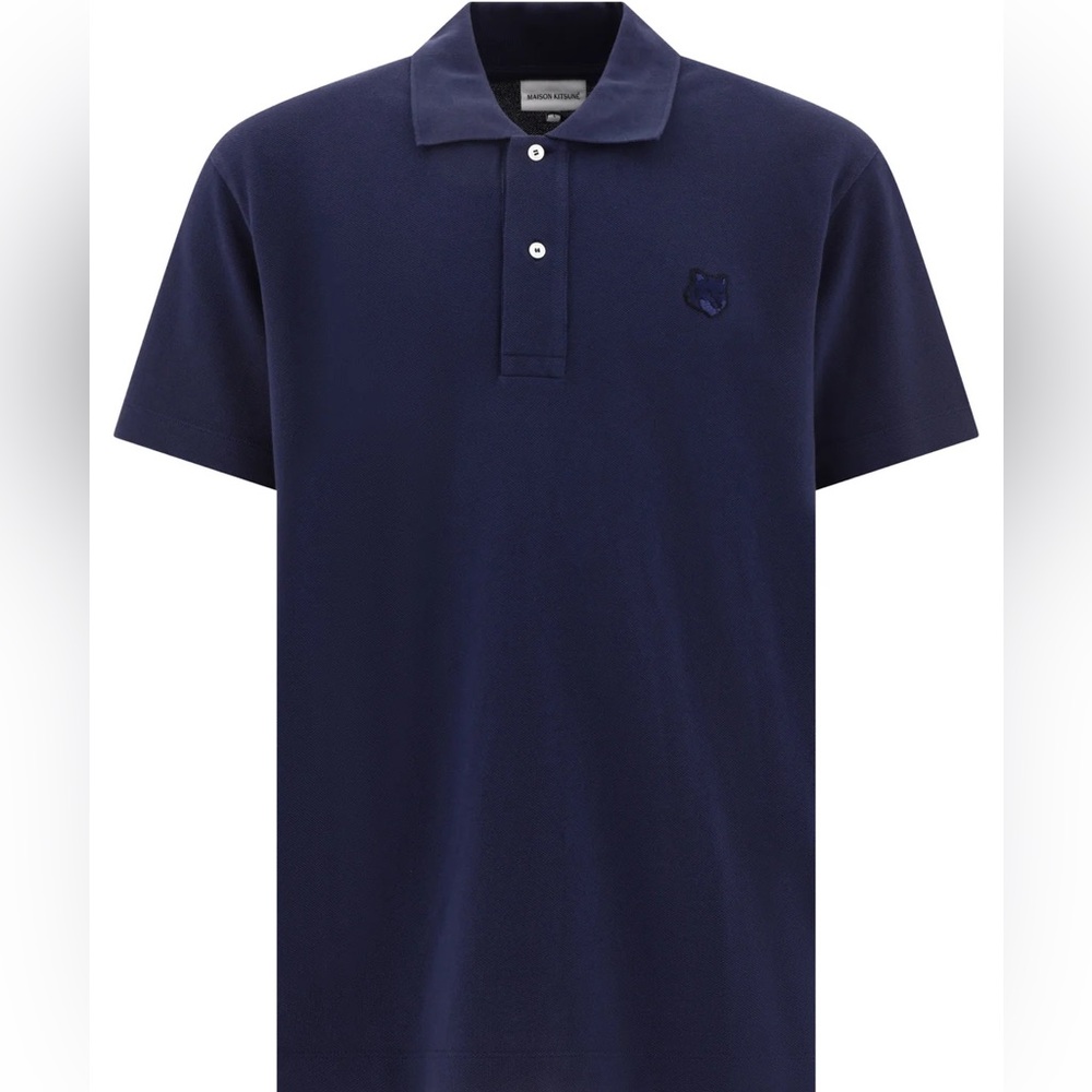 Maison Kitsuné Fox Head Comfort Polo Shirt